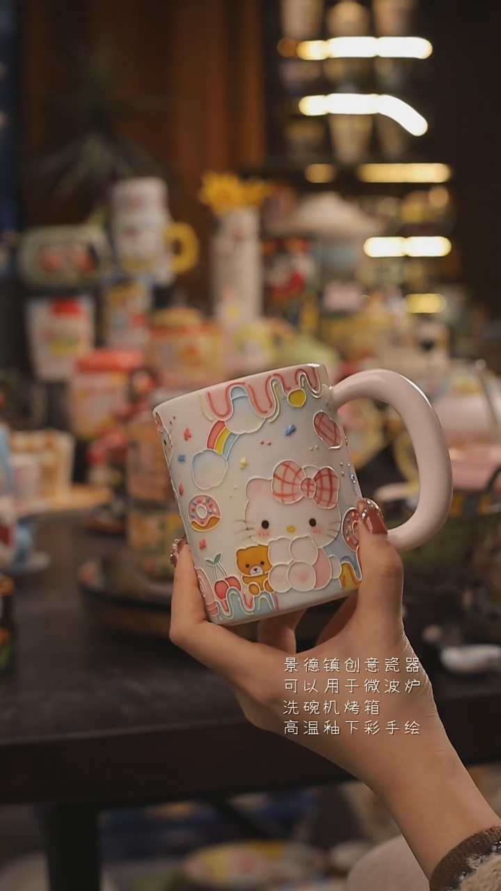 景德镇釉下彩绘设计师款式陶瓷