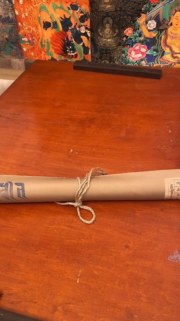 装裱画精美唐卡tk16117