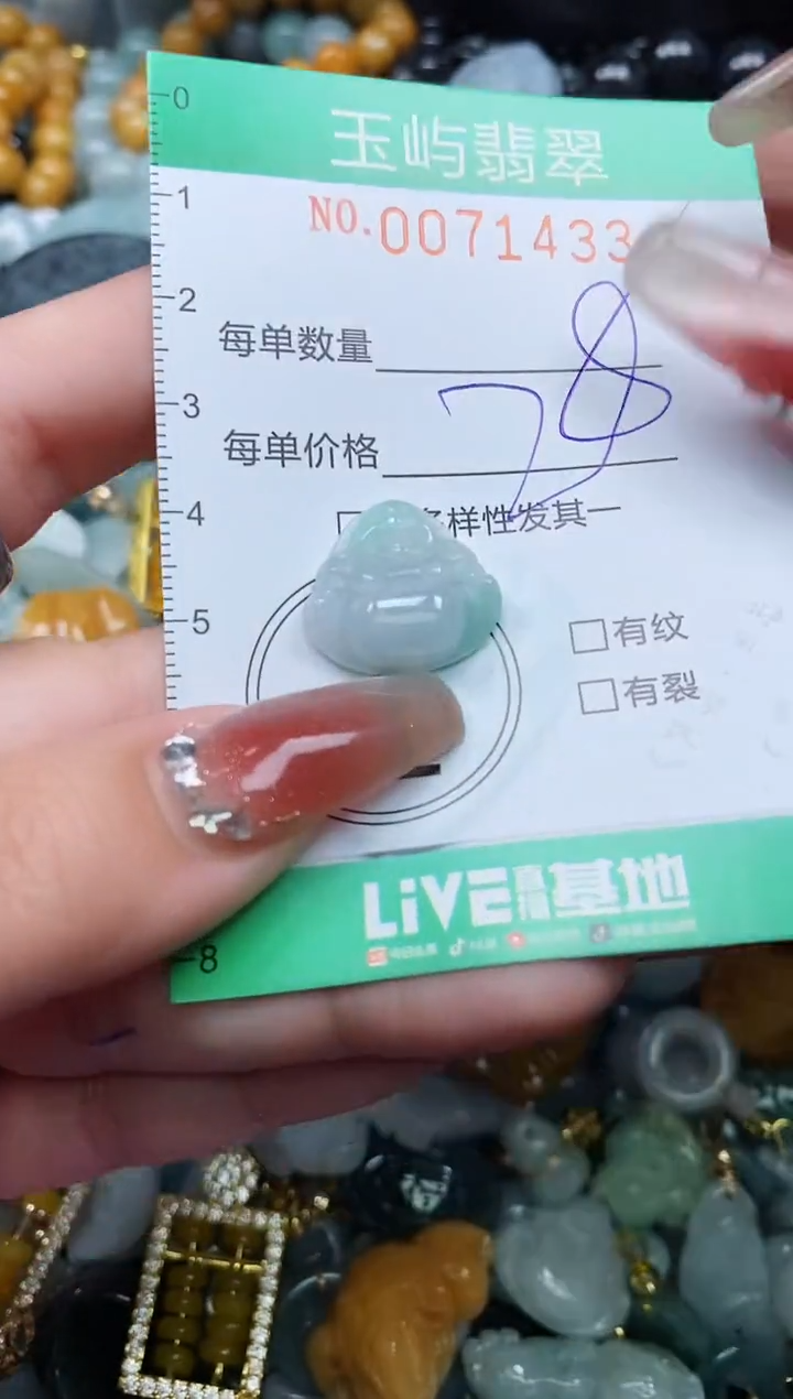 【闪购商品】翡翠颈饰未镶嵌闪购0071433