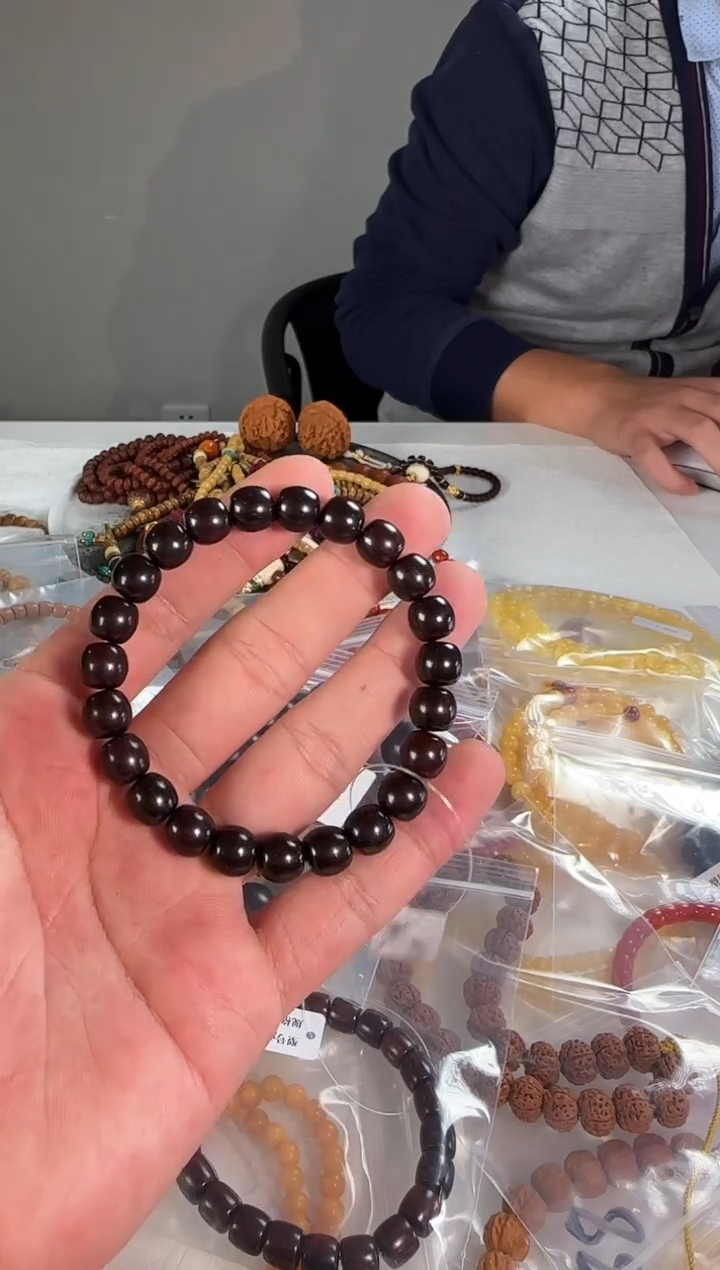 手串/手链小叶紫檀琴料金标小叶紫檀尺寸10