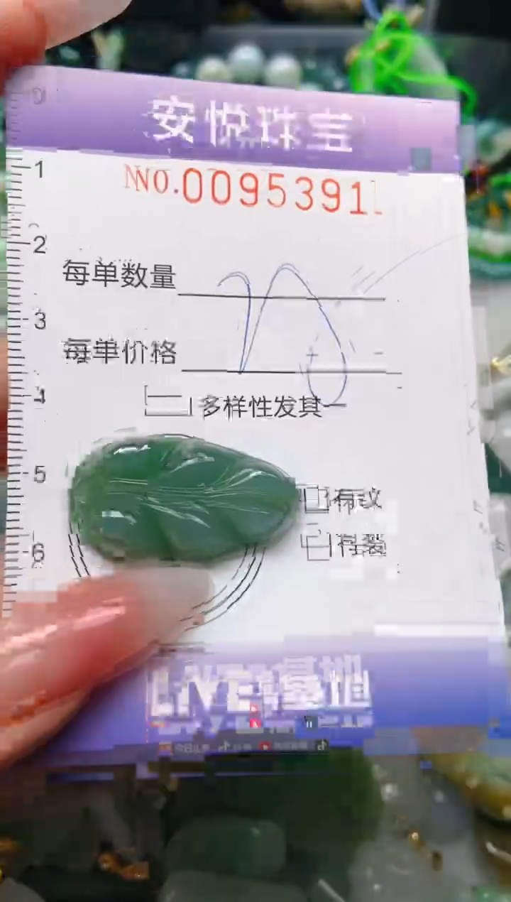 【闪购商品】翡翠颈饰未镶嵌闪购0095391