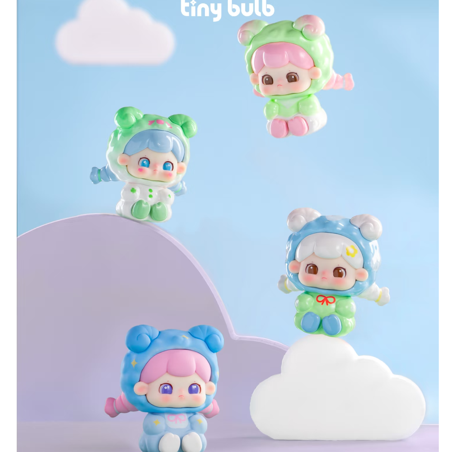 【拆盒拆袋】糖糖别看我只是一只咩mini盲盒可爱公仔羊羊