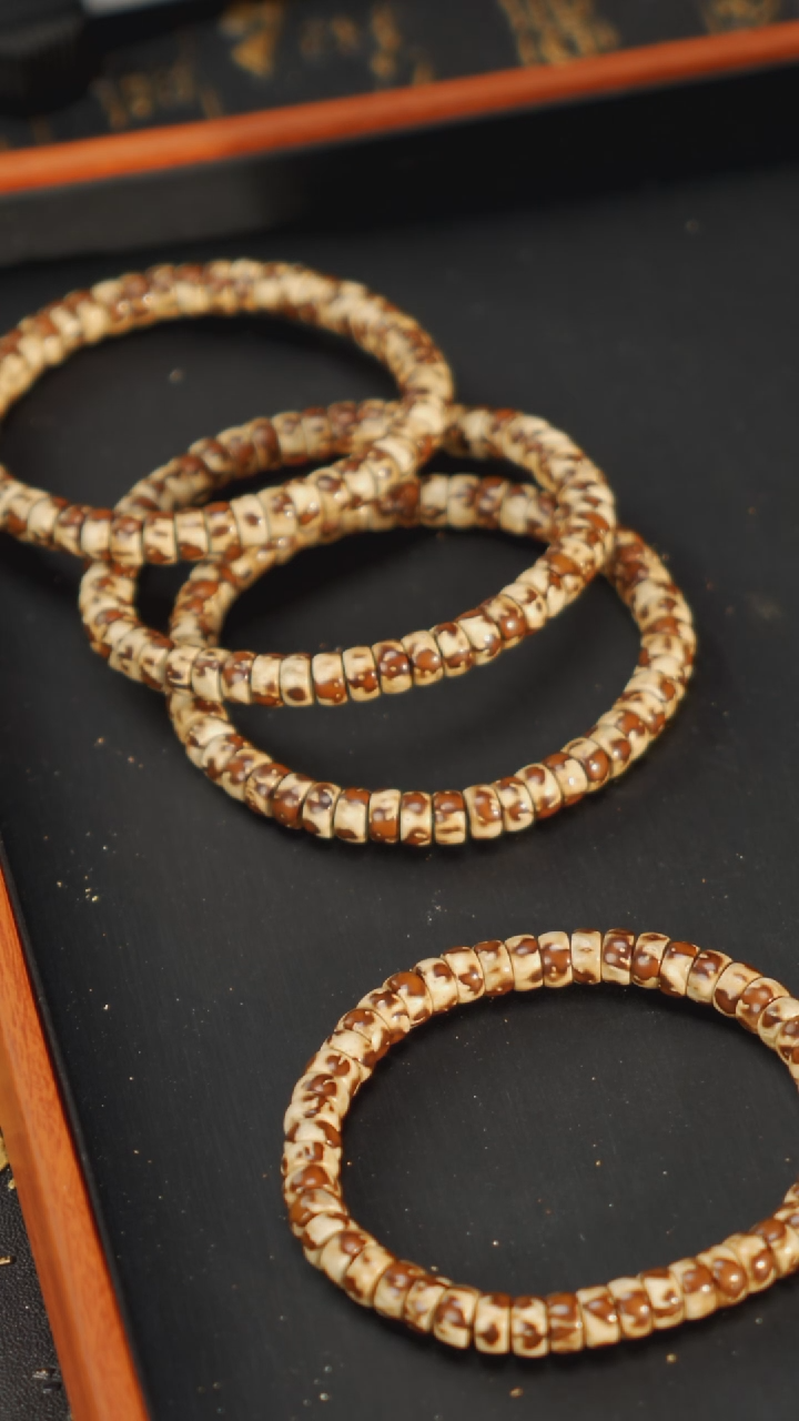 【闪购商品】紫金鼠手串紫金鼠花皮药片7