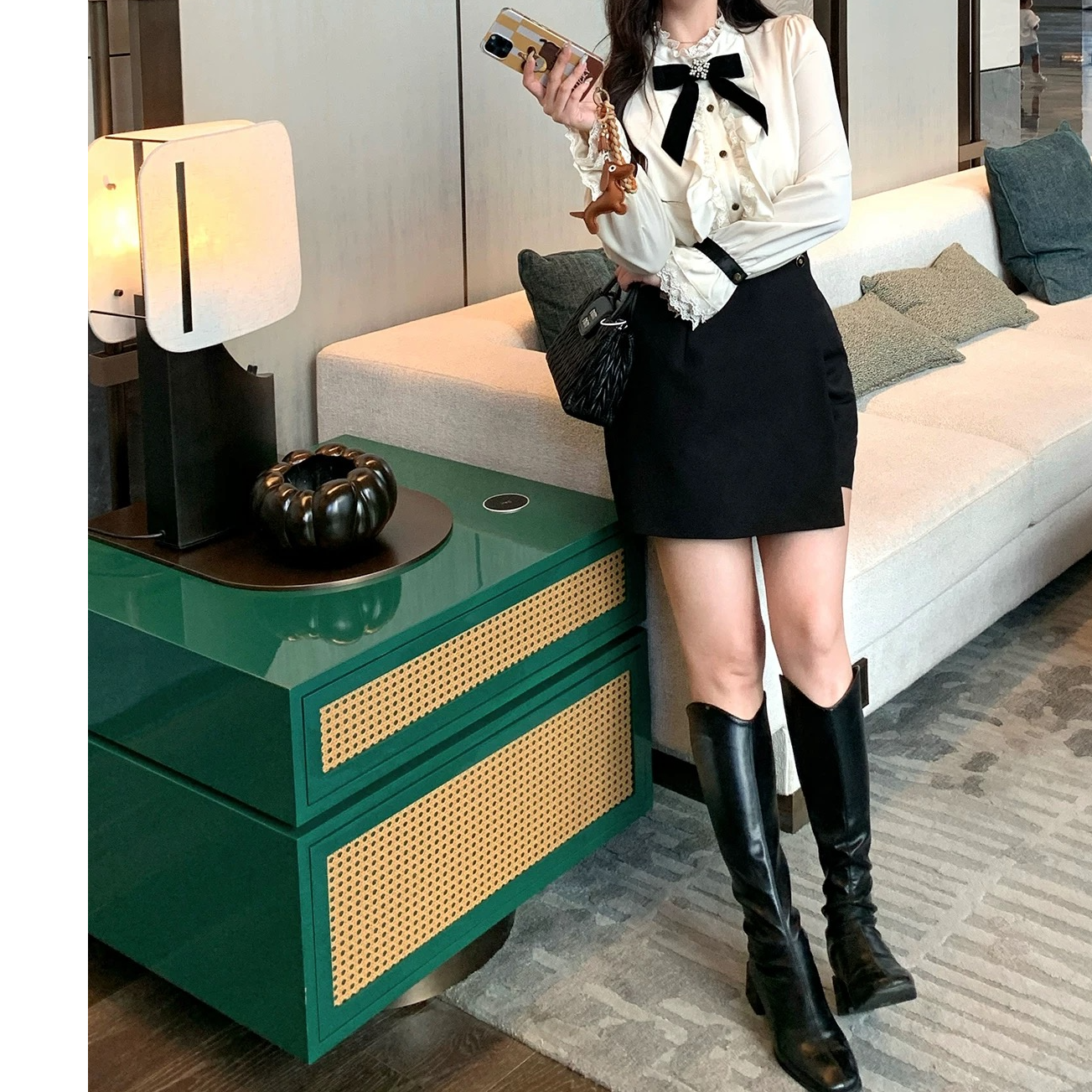 朵拉  微胖网红大码女装