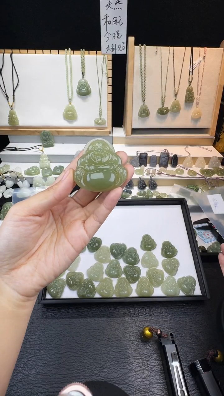 【闪购商品】和田玉颈饰未镶嵌47佛公