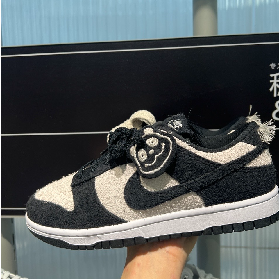NIKE耐克男子DUNK LOW RETRO SE熊猫设计特别款运动鞋IB2990-100