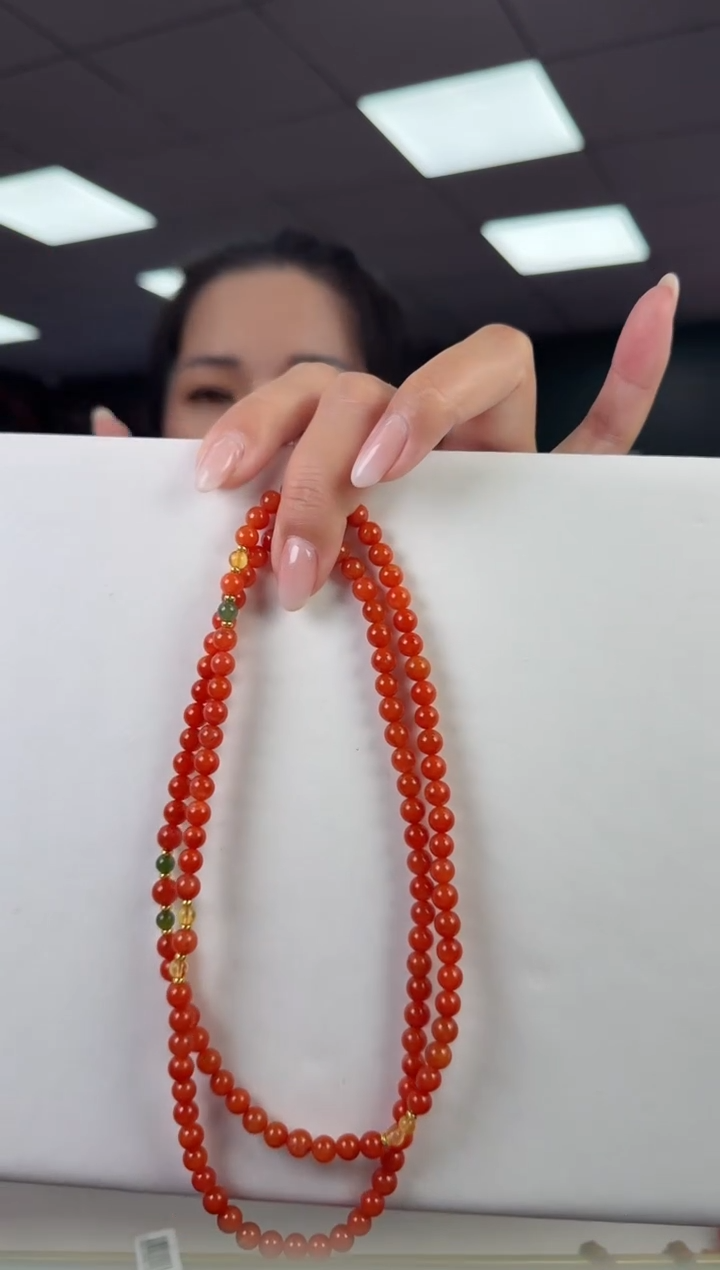未镶嵌珠串南红玛瑙多样发其一/6/HS8486100198