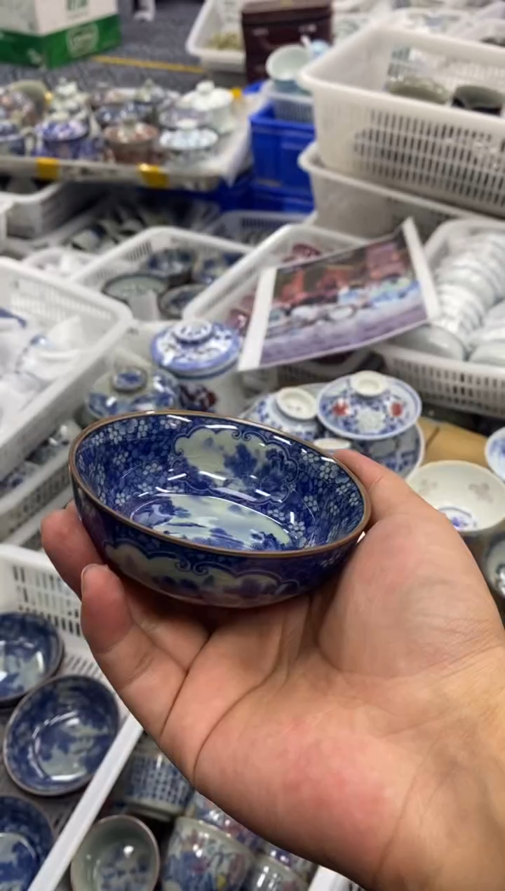 摆件陶景德陶瓷茶具容量约80