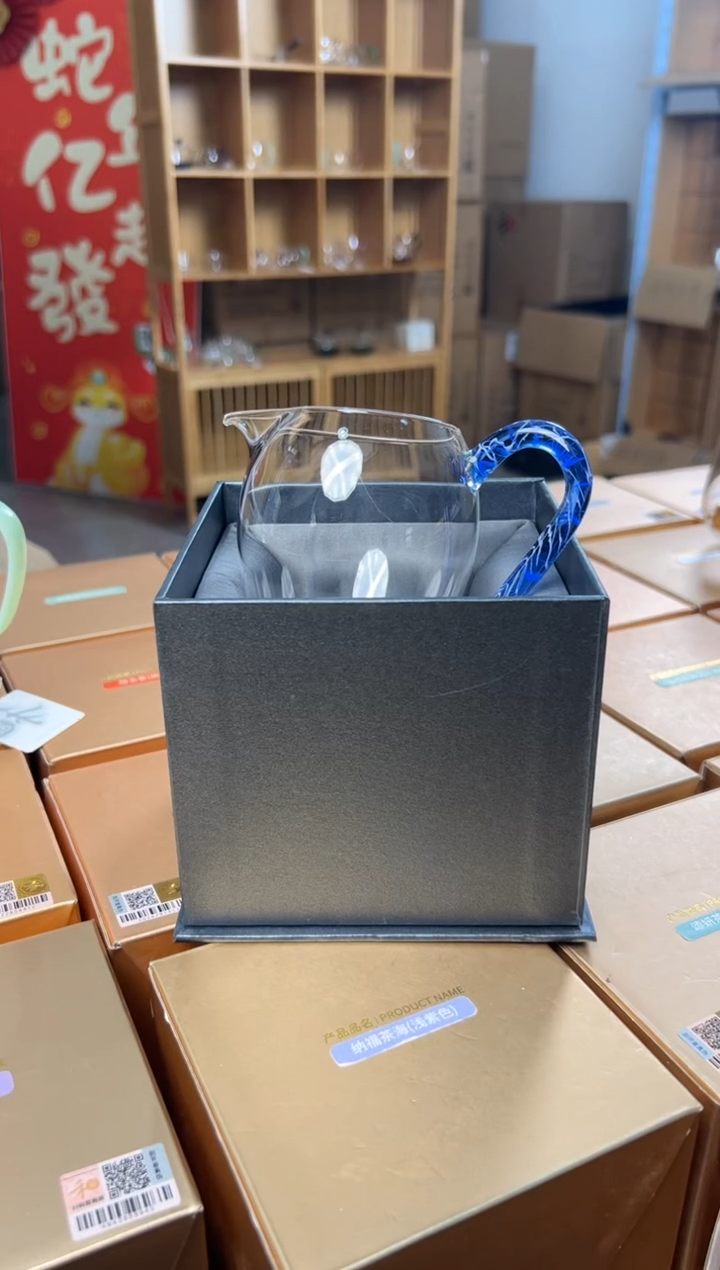 【闪购商品】风景怡然茶海-青花蓝