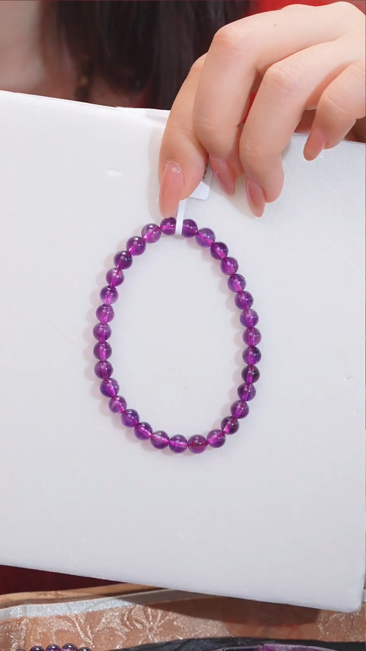 【闪购商品】水晶手串未镶嵌超七 卡5-6@@W9765