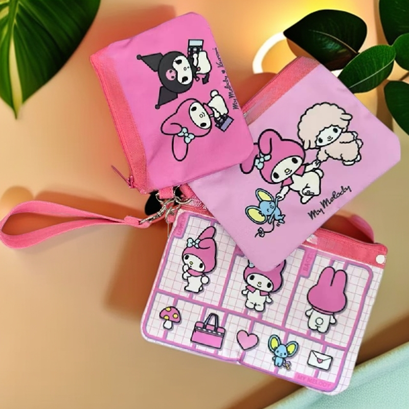 Z753 新款手提化妆三连包3455酷洛米