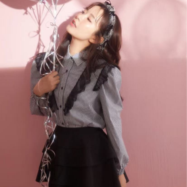 99新 MIU MIU/缪缪 海囤 缪缪 衬衫 38码/uu33020