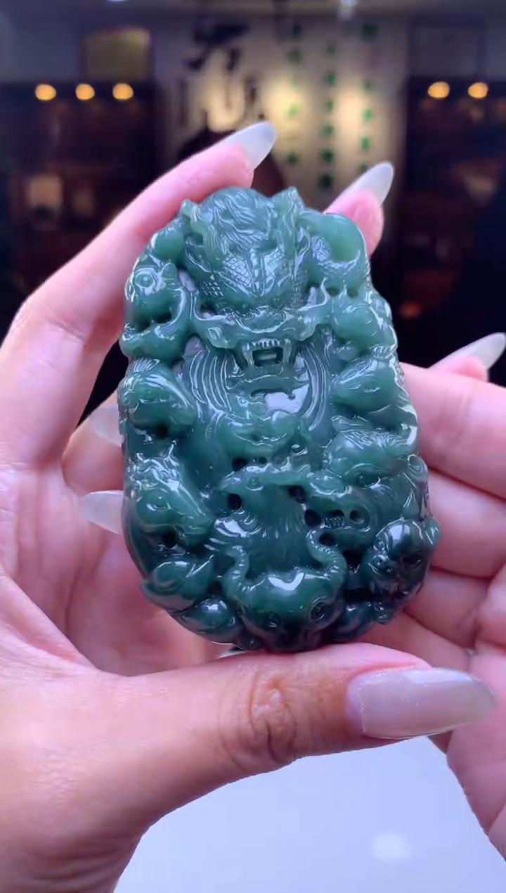 【闪购商品】定制翡翠未镶嵌挂件发货（拍一发一）