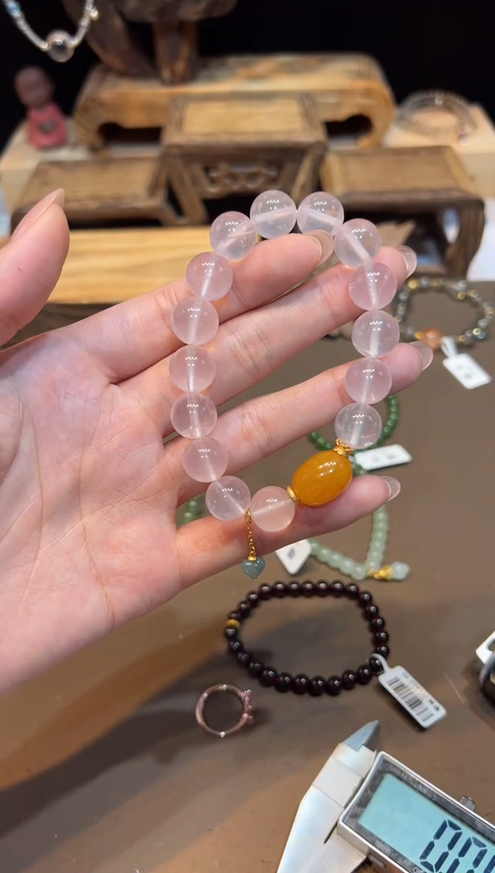 水晶手链未镶嵌手饰@@0135