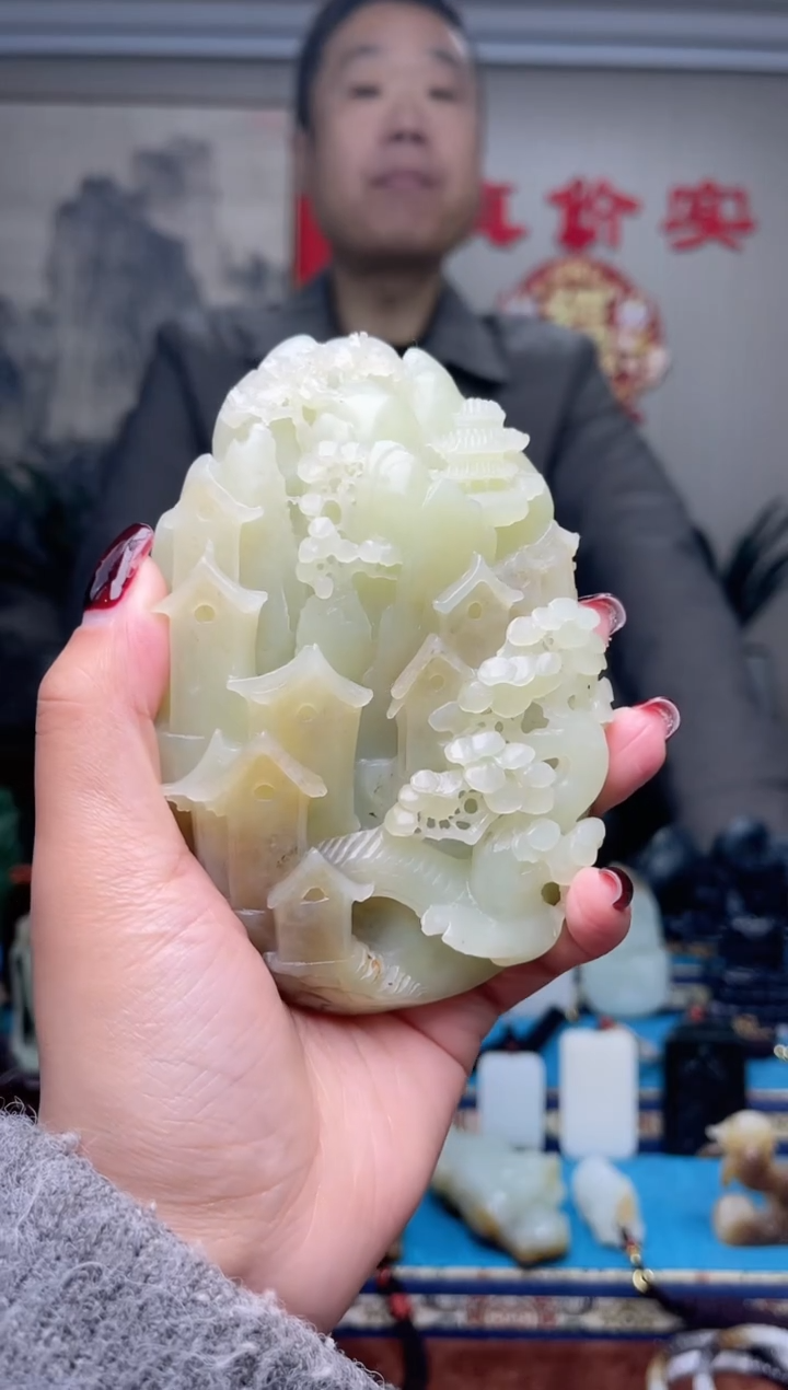 【闪购商品】和田玉摆件未镶嵌1