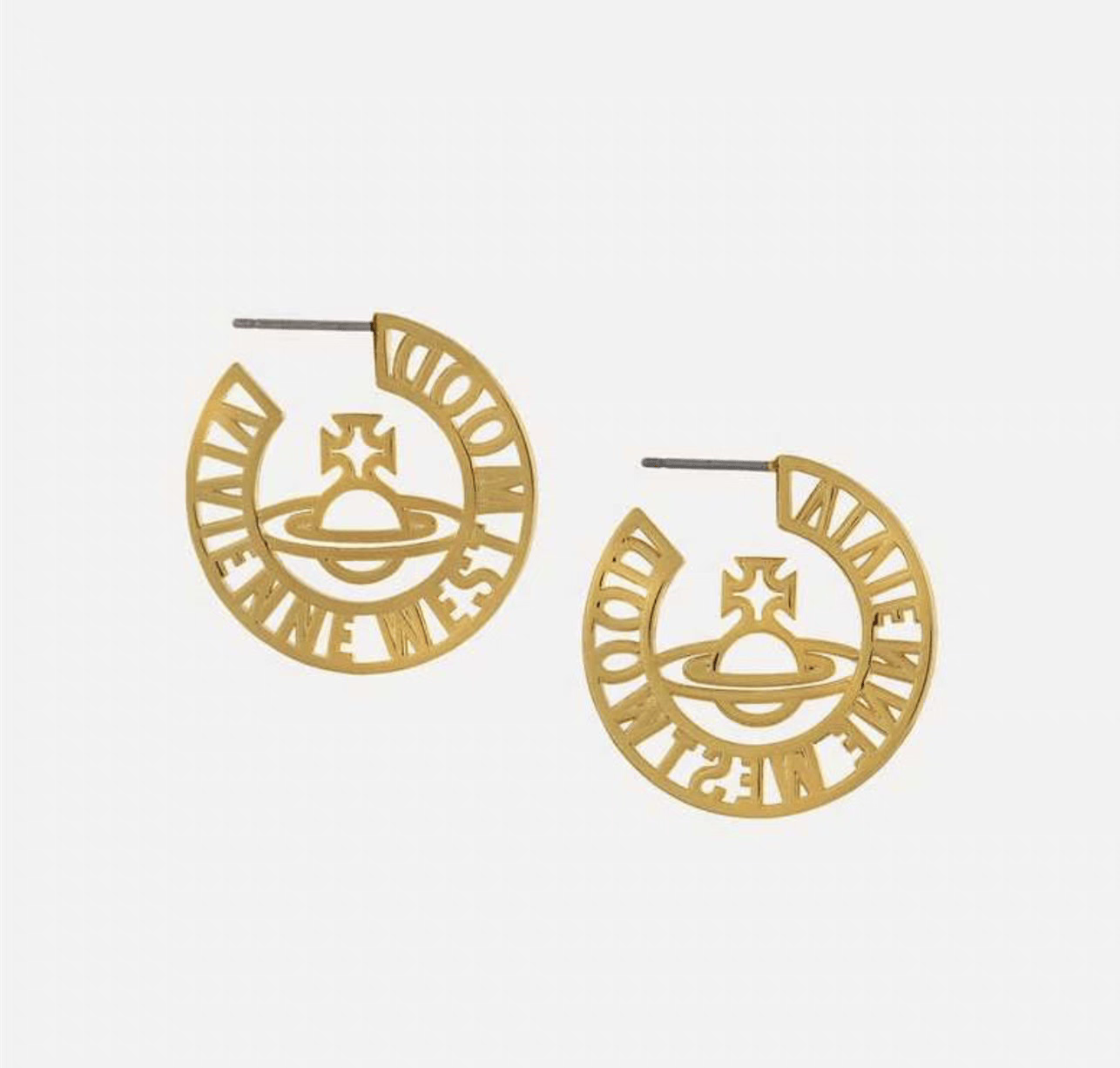 铜合金耳饰 2028经典百搭土星耳钉