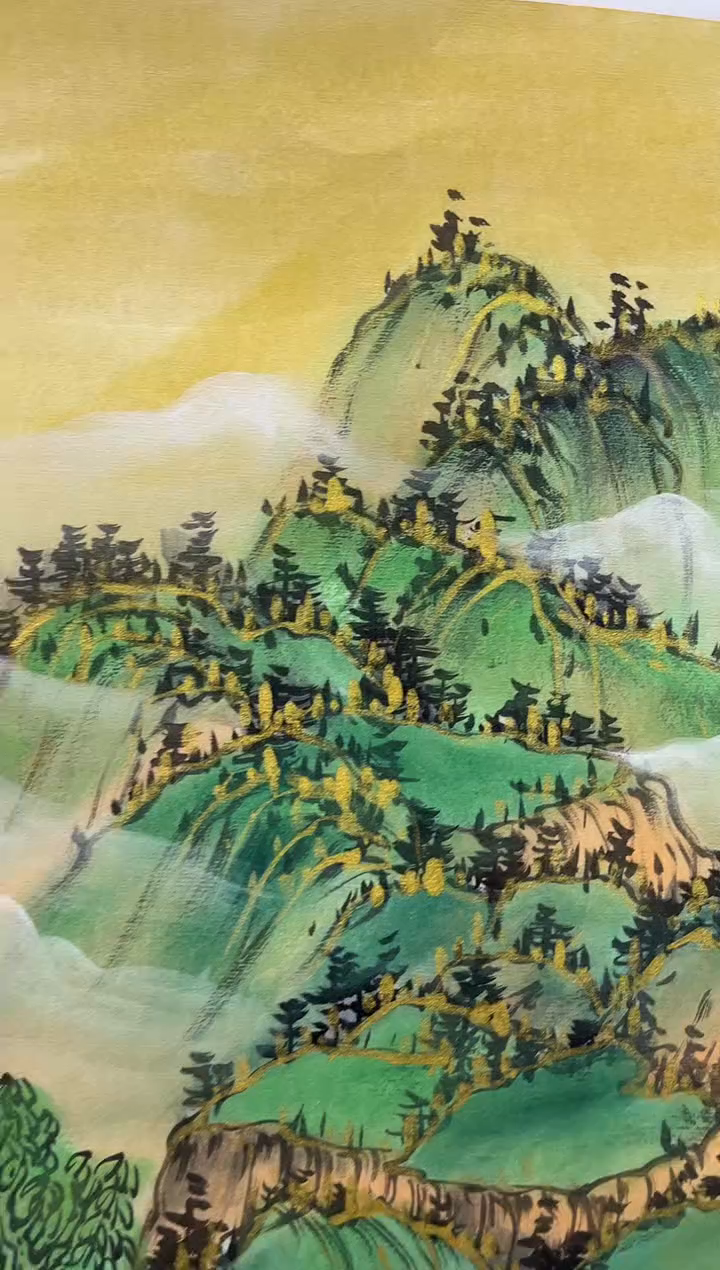 【闪购商品】绘画康廷英-国画-2.7平尺-6-深山