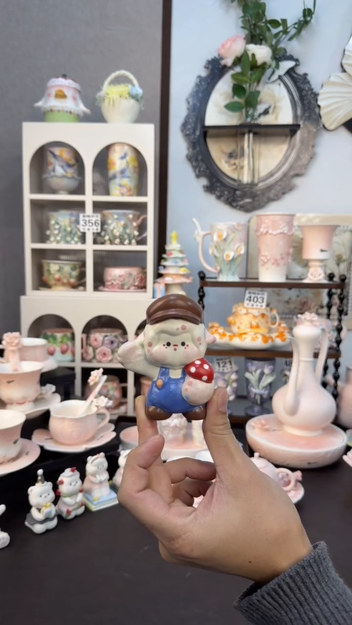 熊****?意陶创意设计款陶瓷马里奥498