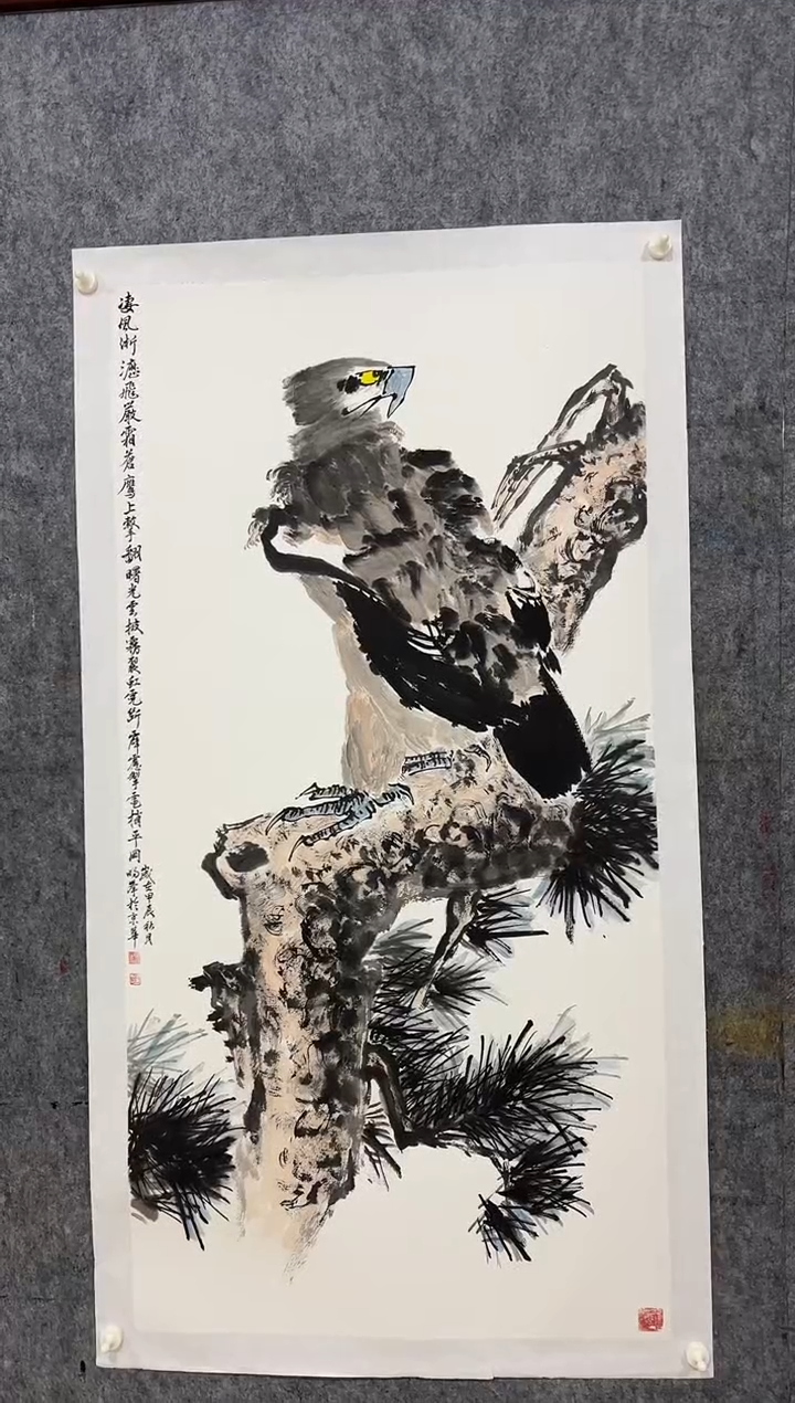 【闪购商品】国画 明峰老师精品8平尺作品
