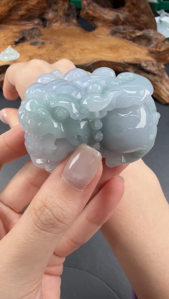 未镶嵌把件翡翠翡翠饰品-129 把件