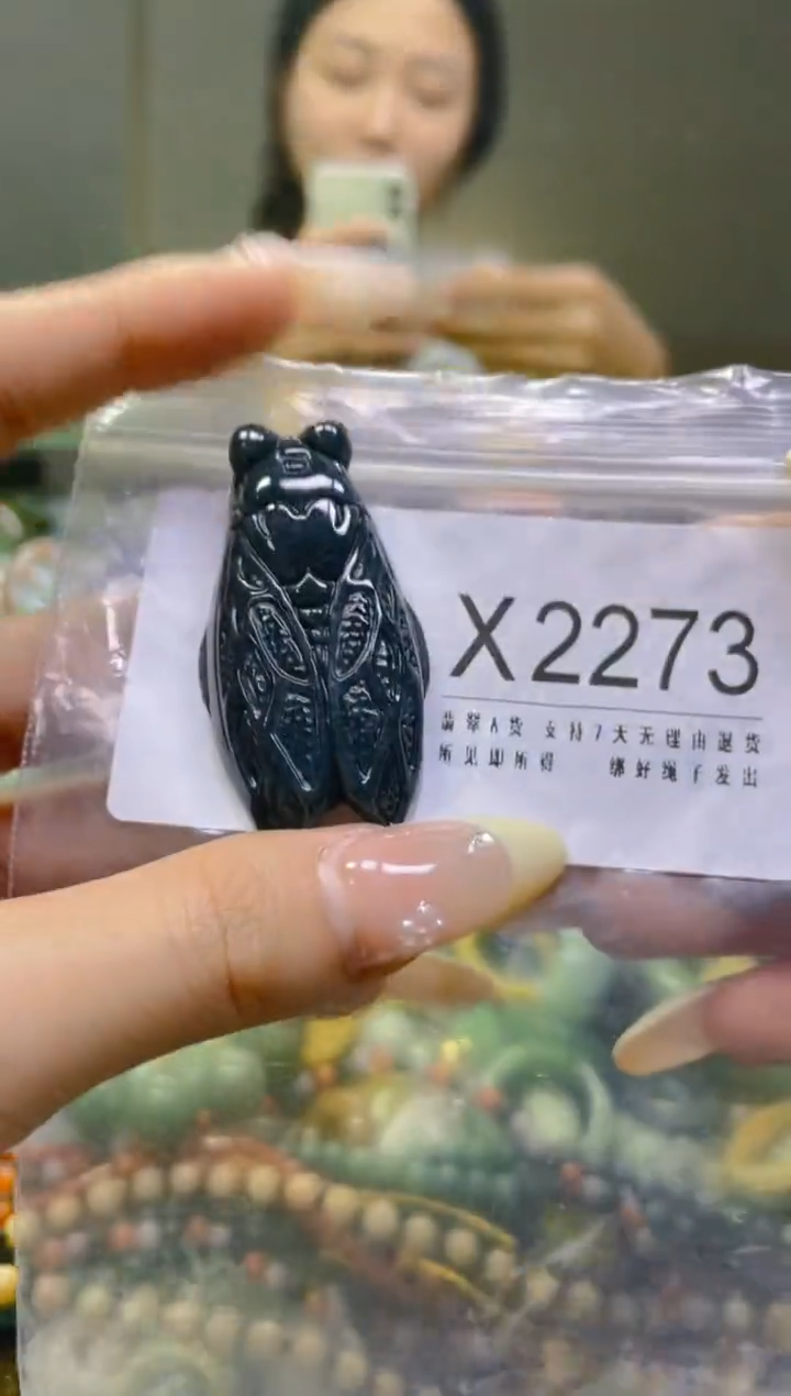 翡翠未镶嵌颈饰/X/翡翠A货一图一物