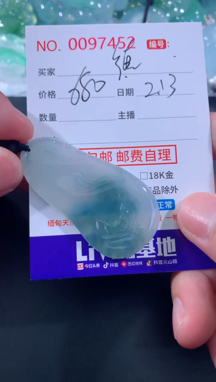 【闪购商品】翡翠颈饰未镶嵌镇江