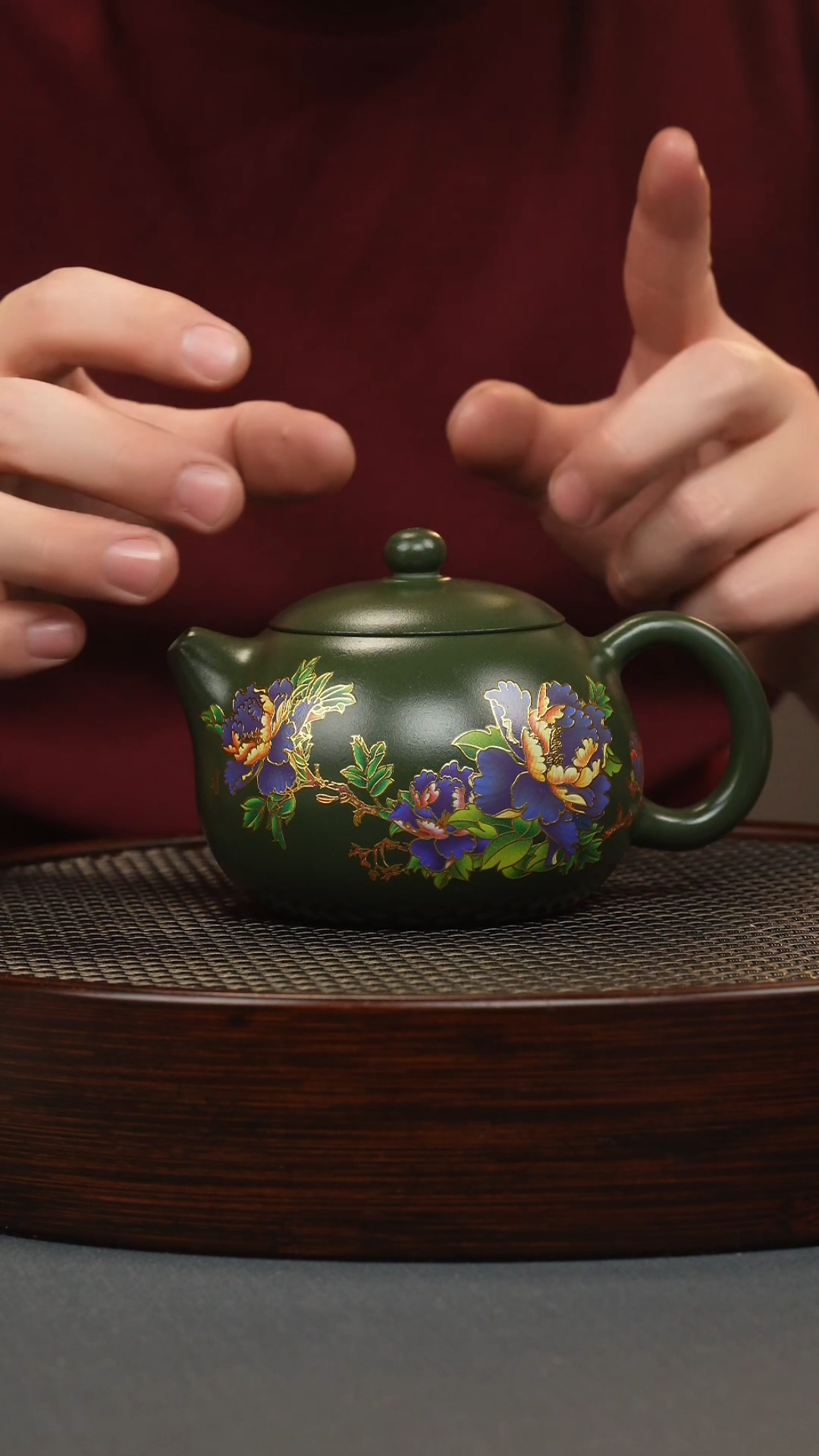 【闪购商品】紫砂茶壶绿泥西施壶幻彩
