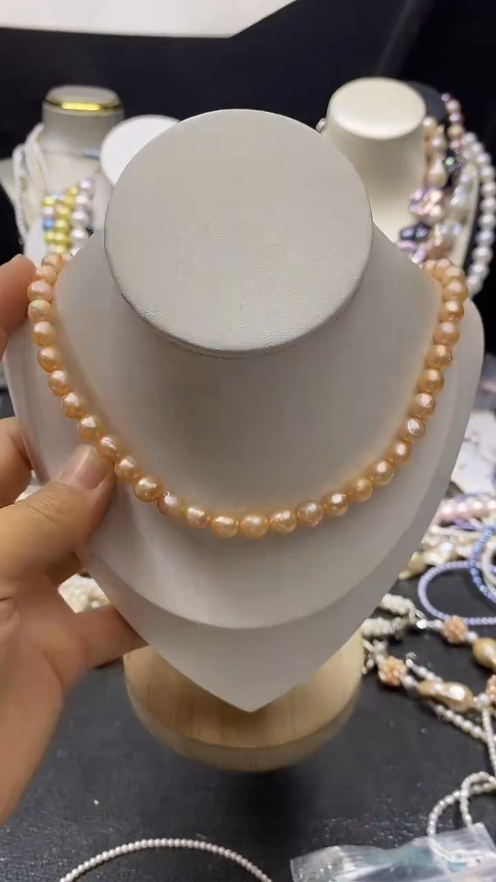 颈饰未镶嵌淡水珍珠多人