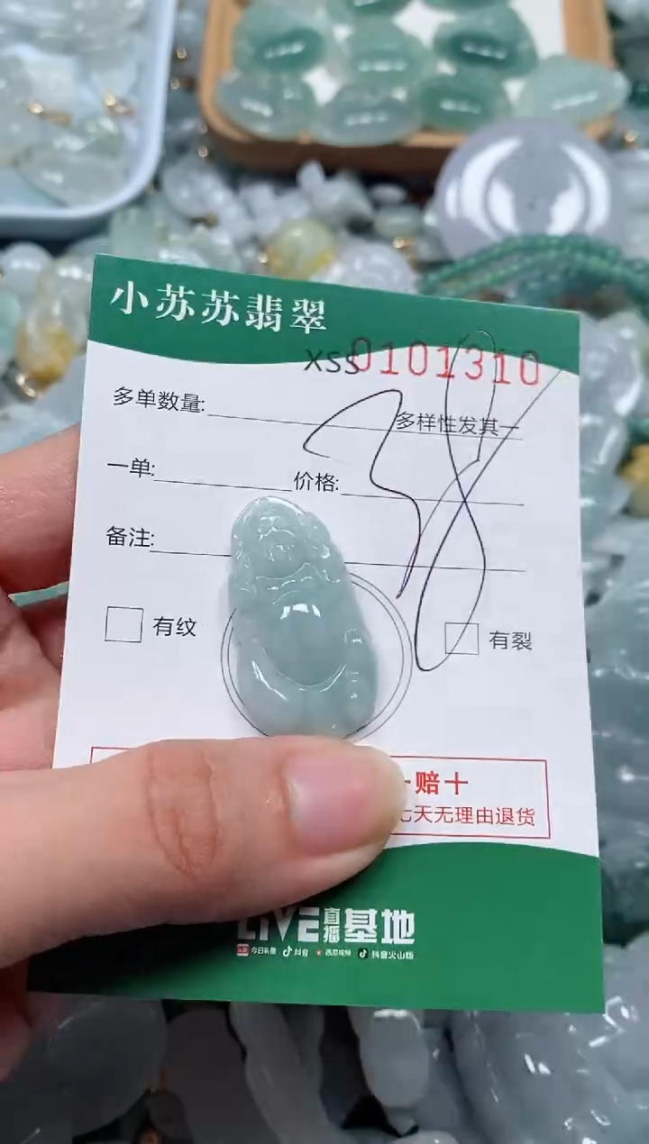 【闪购商品】翡翠颈饰未镶嵌闪购商品0101310
