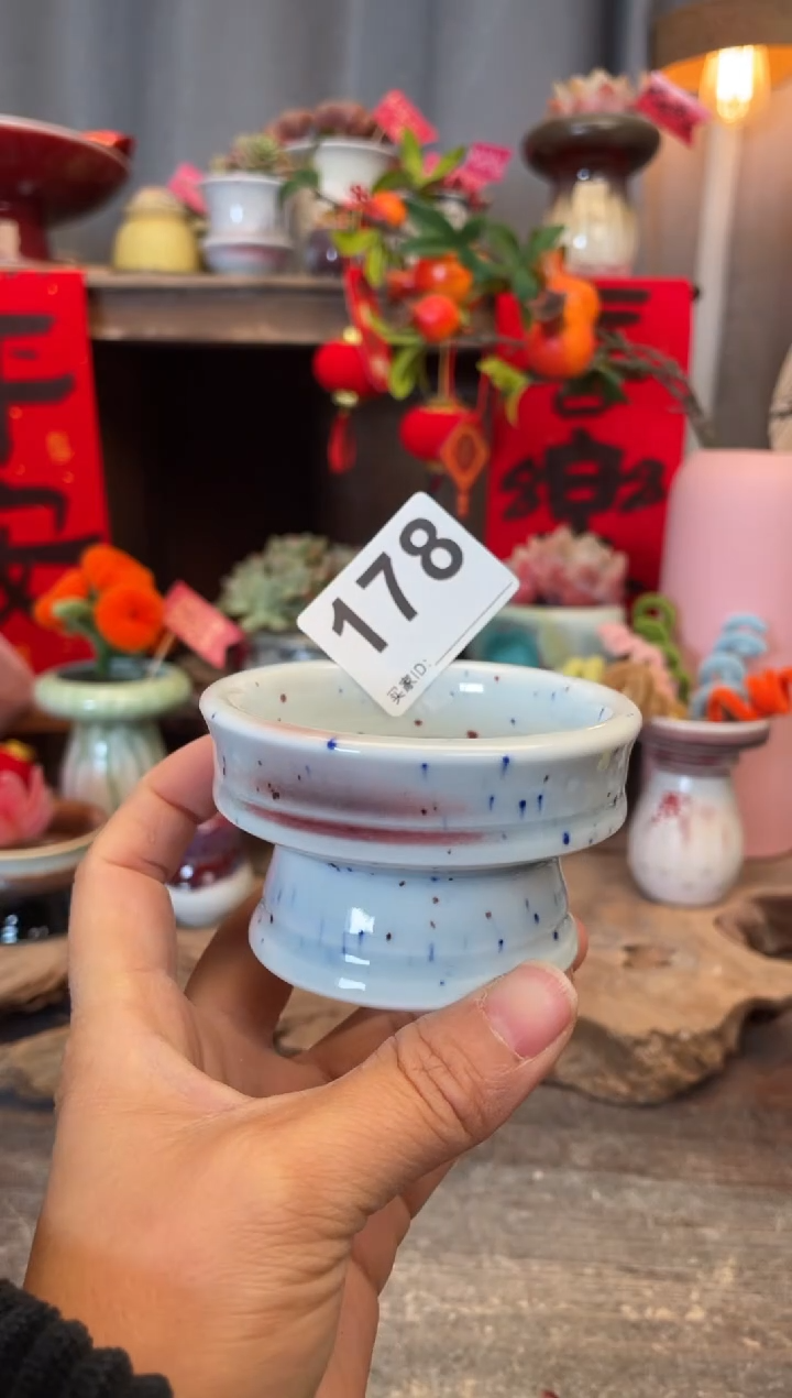 【闪购商品】摆件178知木小芳花盆