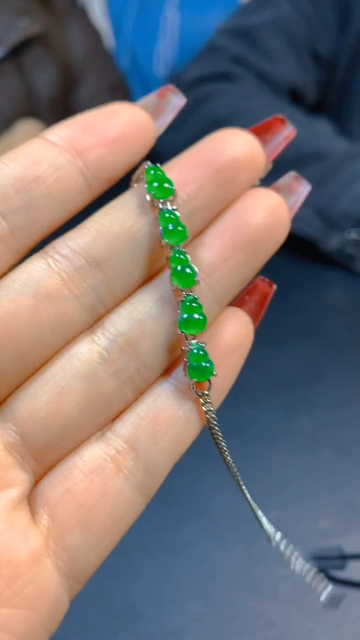 【闪购商品】翡翠手链未镶嵌0615631067多样性发一