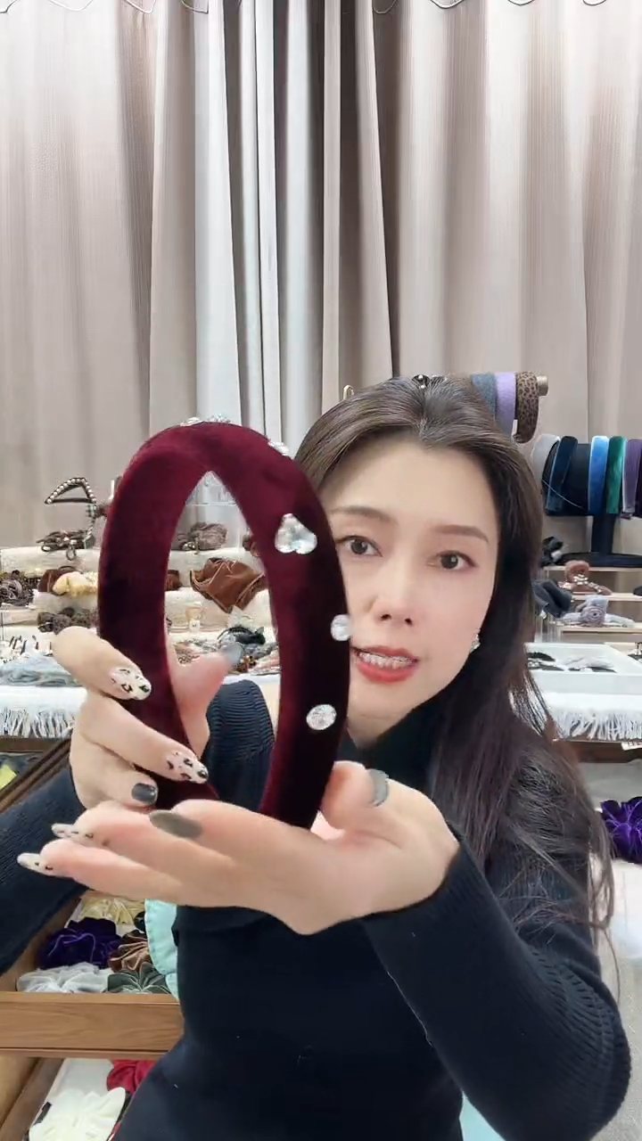 非金属布艺简约发饰