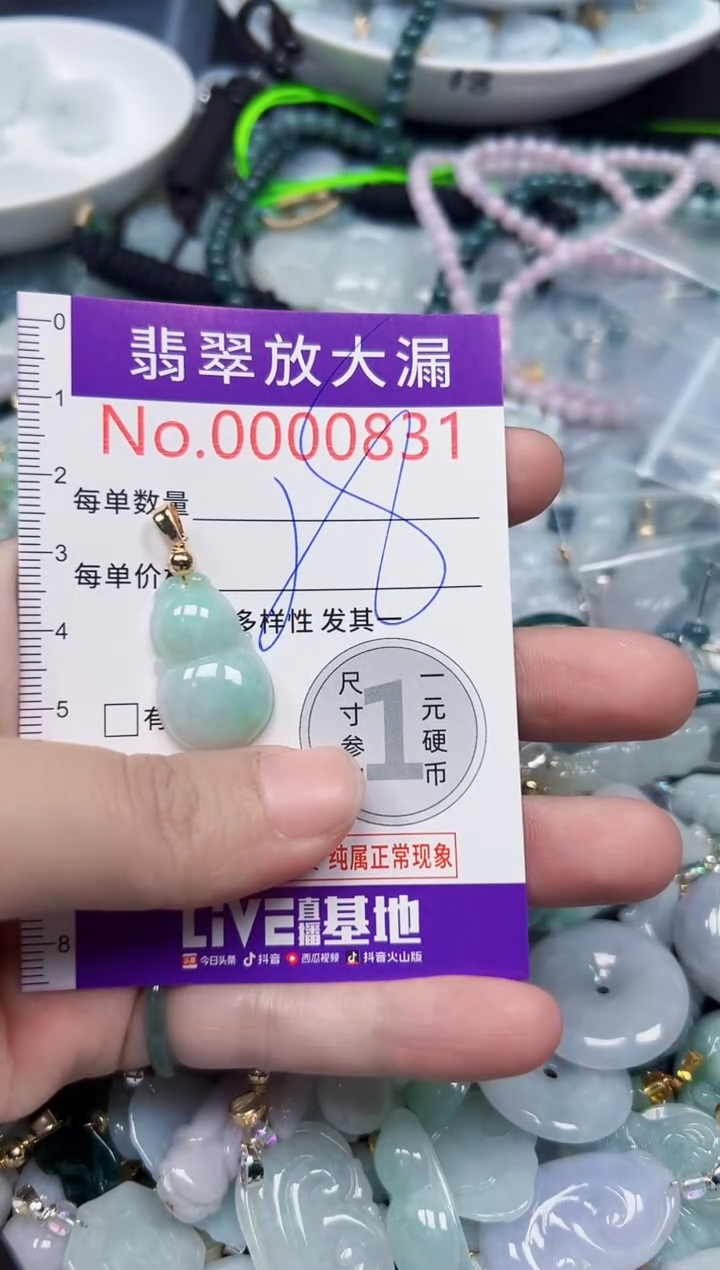 颈饰未镶嵌翡翠831