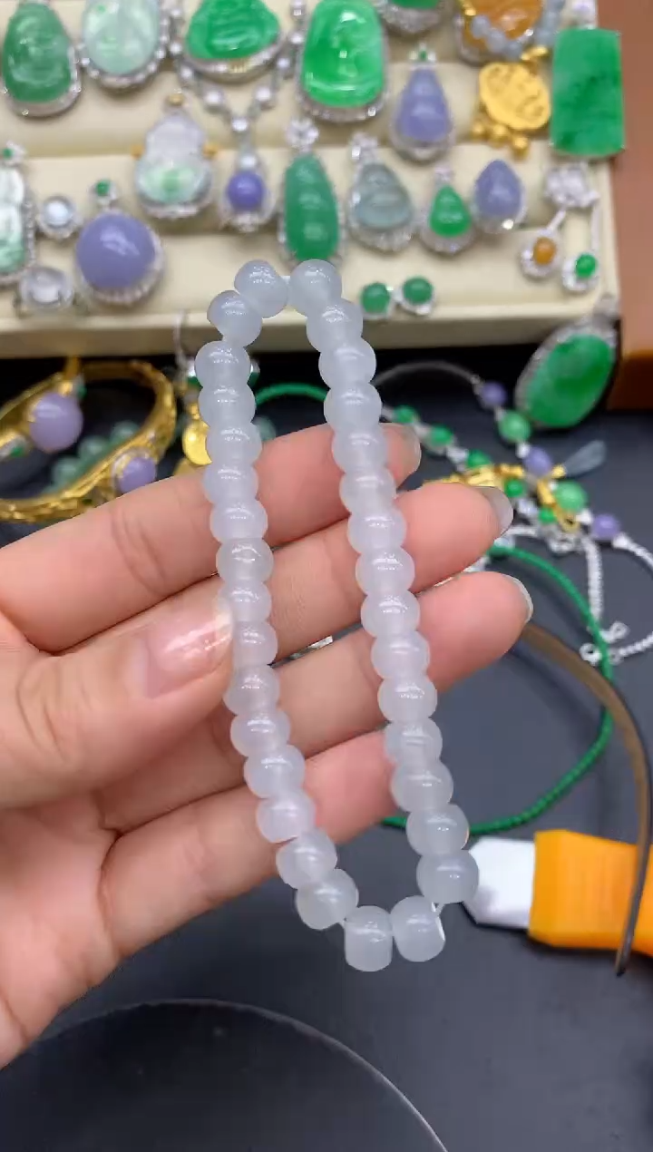 【闪购商品】翡翠手串未镶嵌71-中国好珍宝