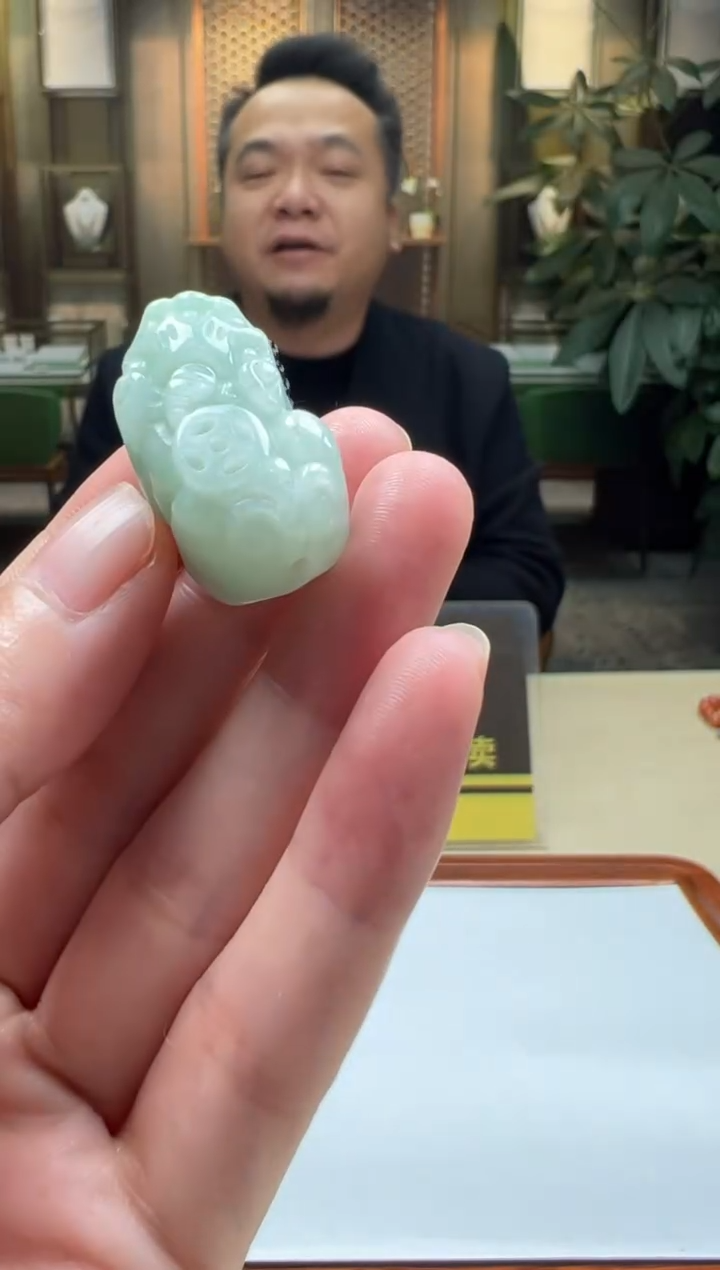 【闪购商品】翡翠颈饰未镶嵌D2025-2-10-2