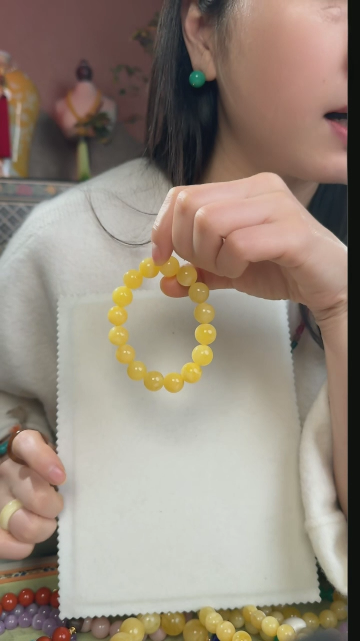 【闪购商品】蜜蜡手串未镶嵌天然蜜蜡手串