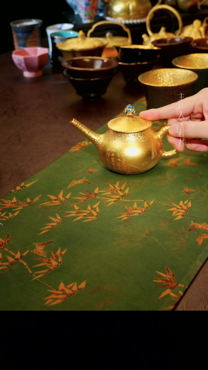 茶杯紫砂【宜景窑系列】金壶