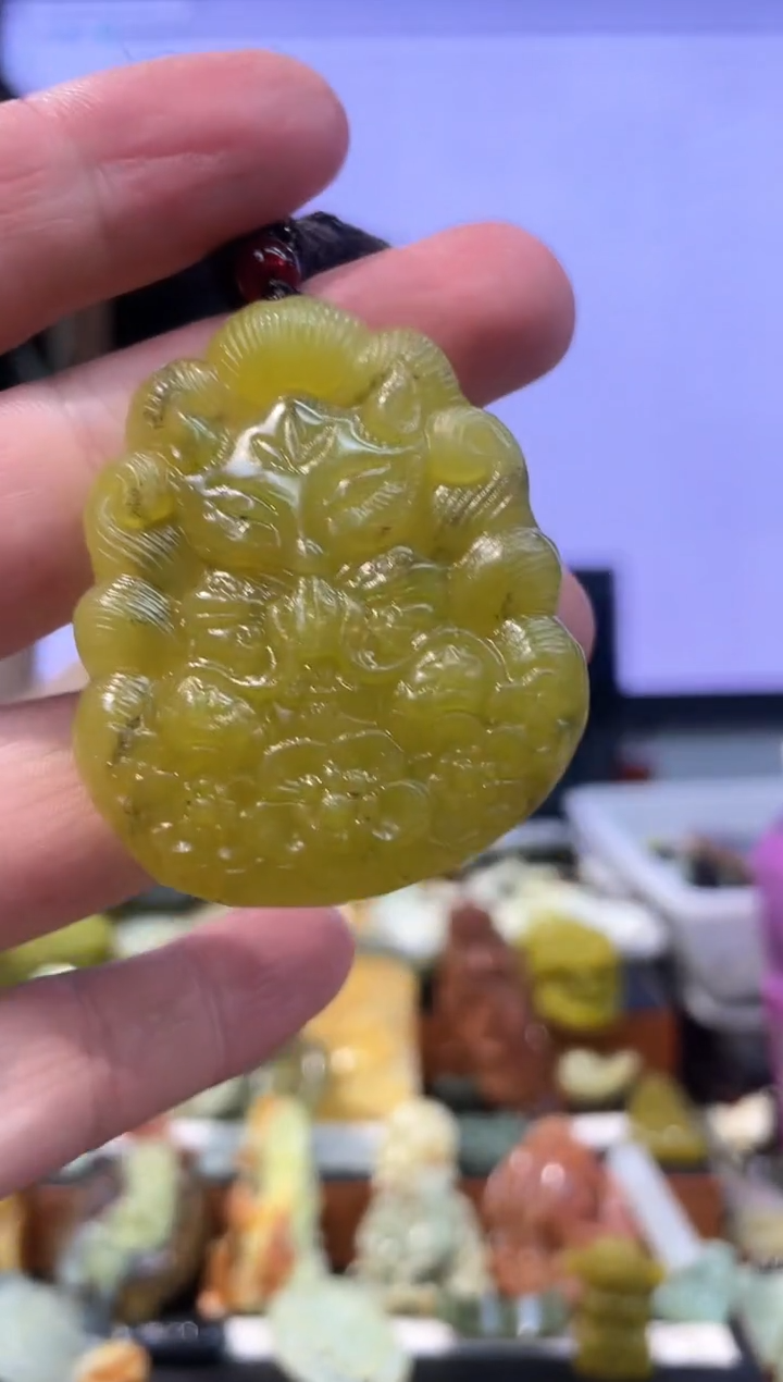 【闪购商品】岫玉吊坠未镶嵌·