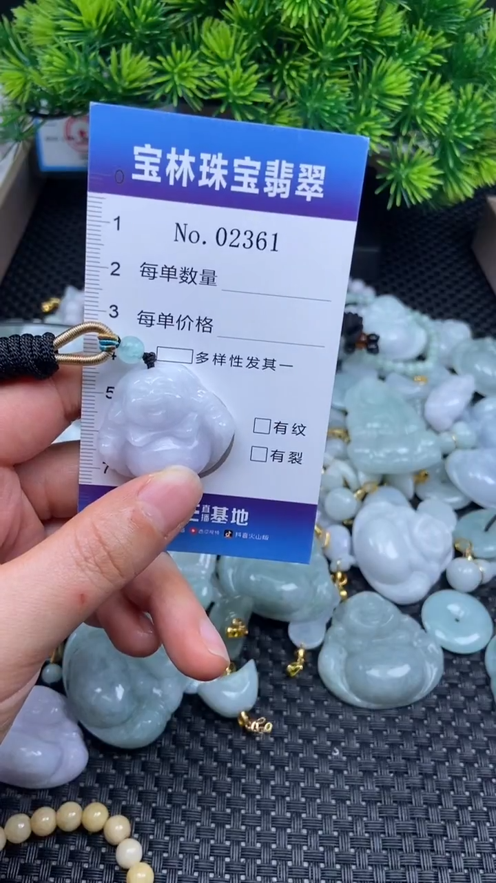 颈饰未镶嵌翡翠天然缅甸翡翠2361
