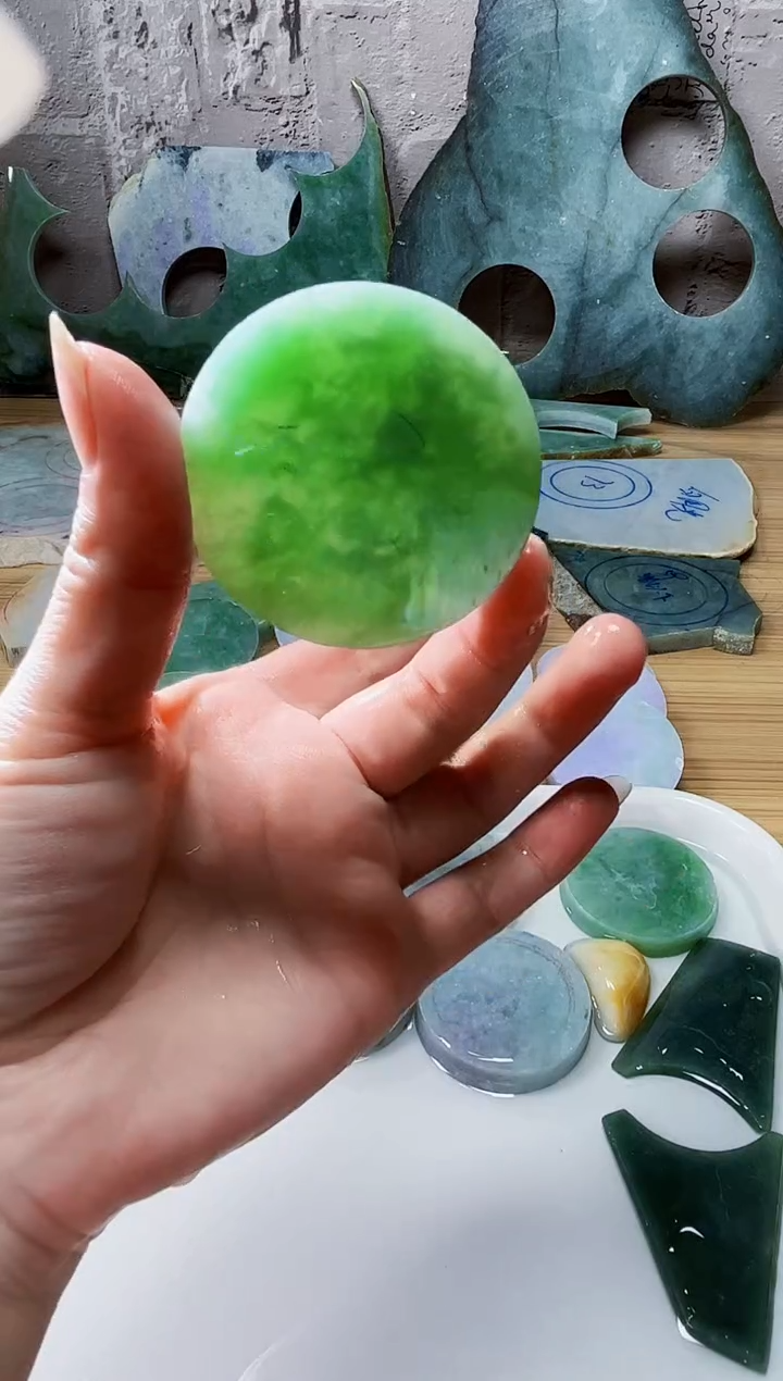 裸石翡翠天然翡翠A货701