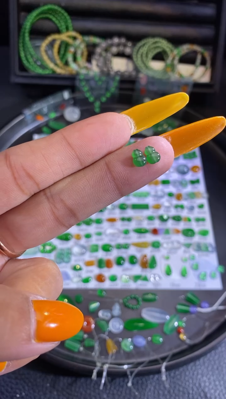 未镶嵌挂件翡翠葫芦