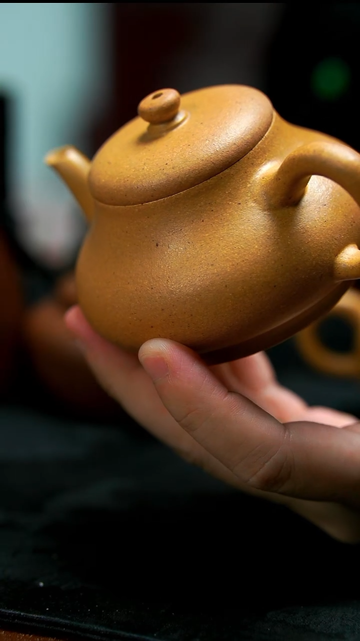 茶壶紫砂黄金段矮君德壶