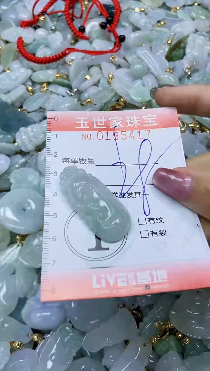 【闪购商品】翡翠颈饰未镶嵌闪购0195417