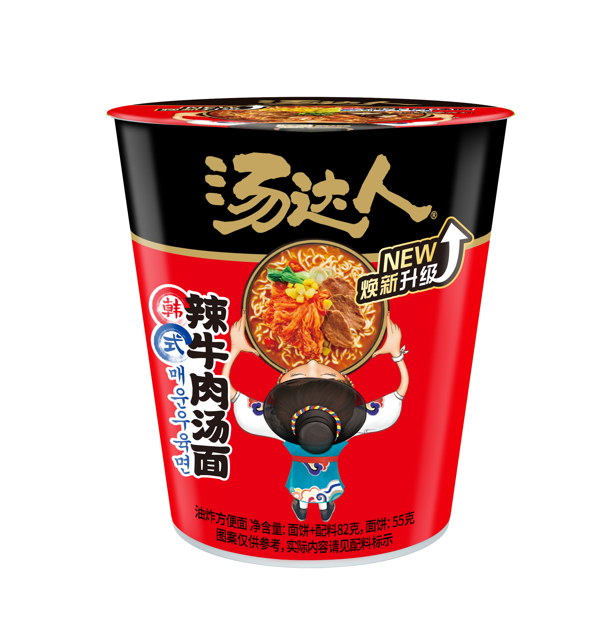 汤达人杯面-韩式杯