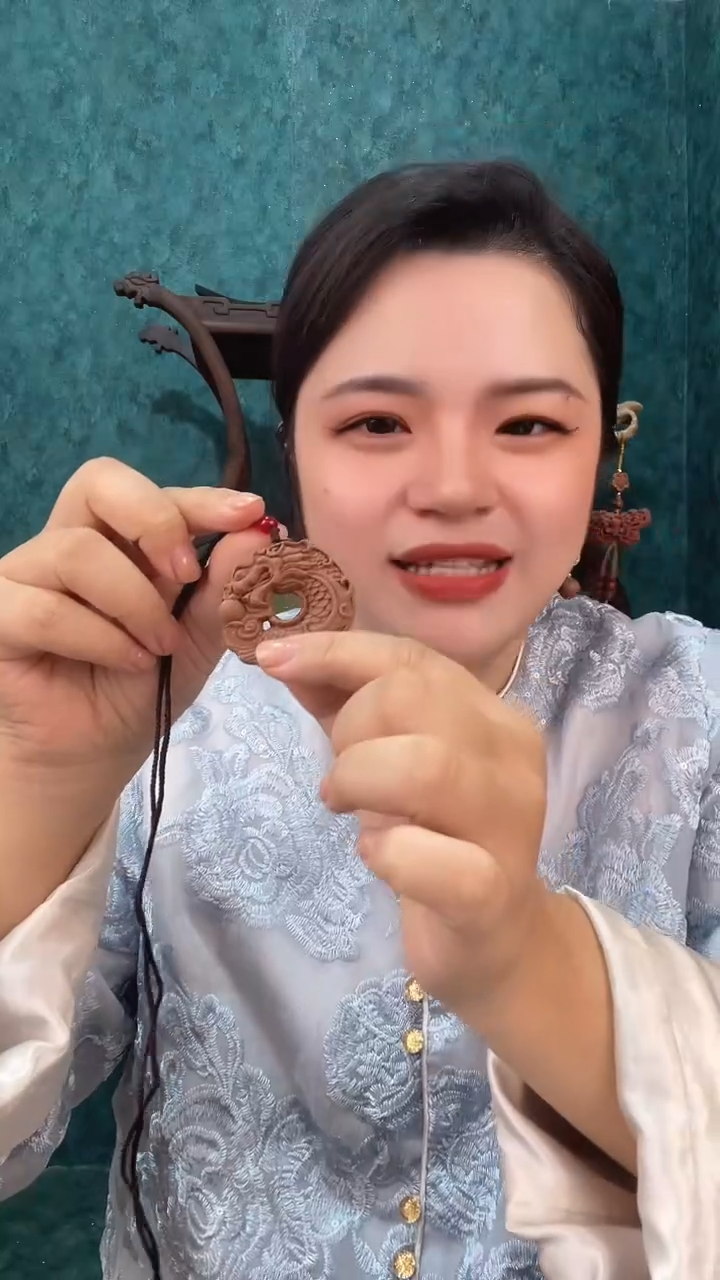 泥塑安宫牛黄香天龙戏珠+天宫赐福
