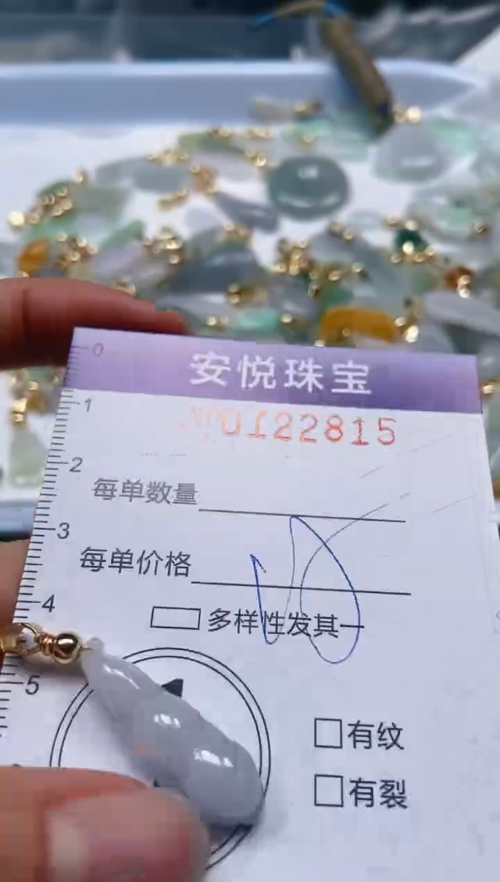 【闪购商品】翡翠颈饰未镶嵌闪购0122815