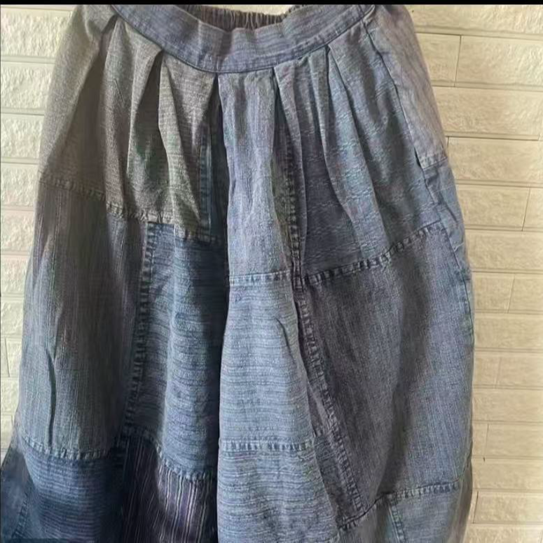 桑在云间夏语八分裙裤