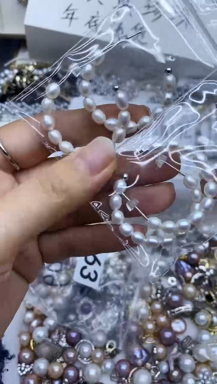 未镶嵌耳饰淡水珍珠耳环多样性发其一