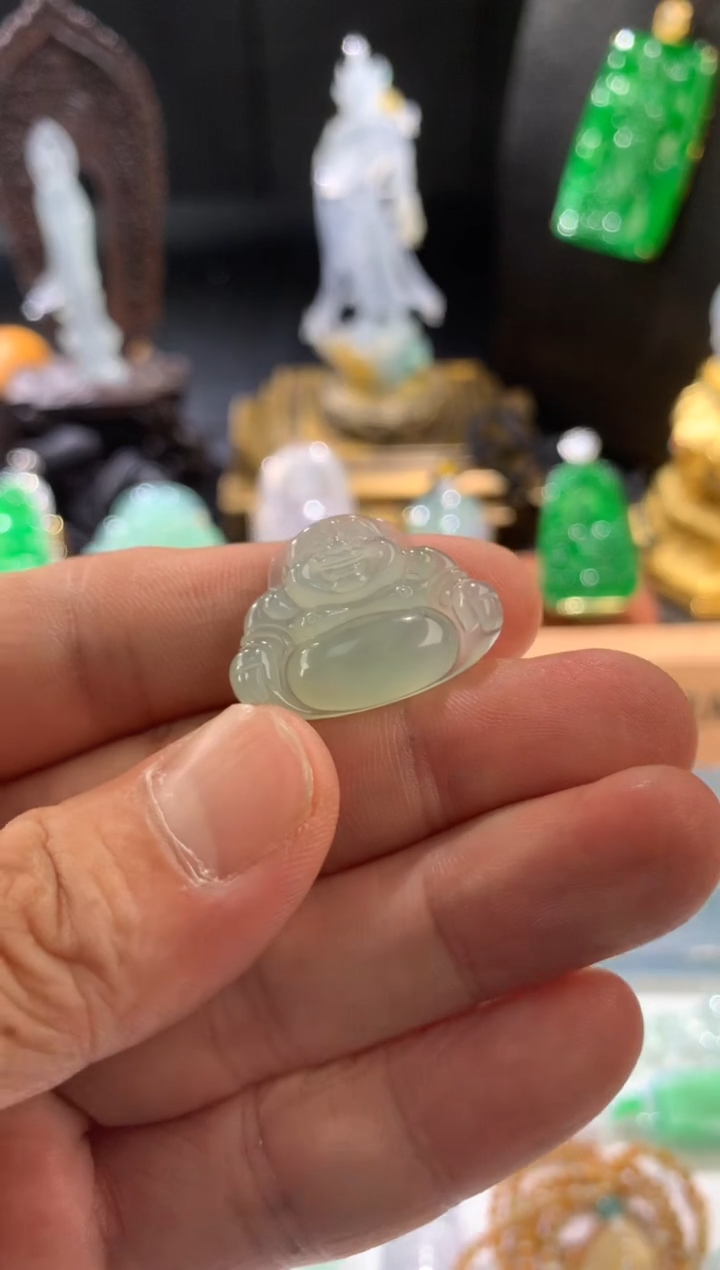 吊坠(不含链)未镶嵌翡翠天然翡翠吊坠