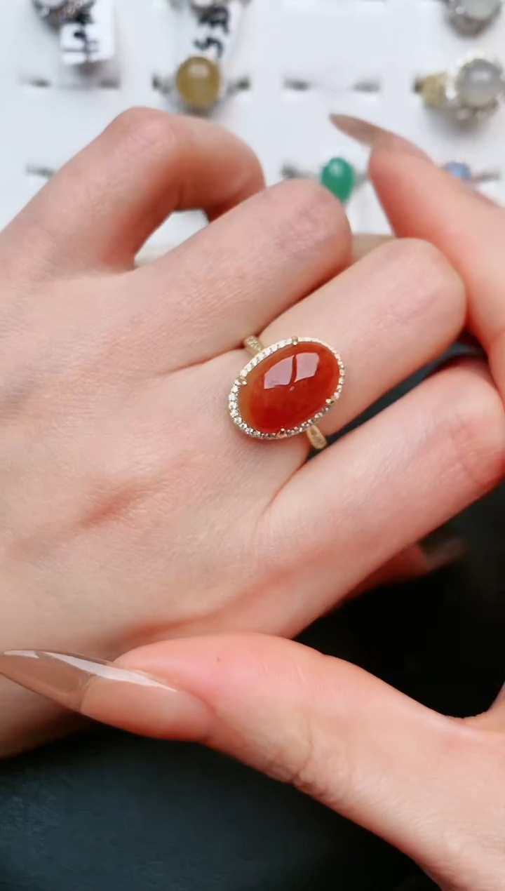 【闪购商品】翡翠戒指银S925镶嵌.....